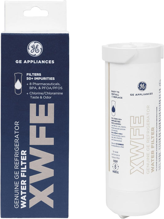 XWFE Refrigerator Water Filter, Genuine Replacement Filter pack of 2